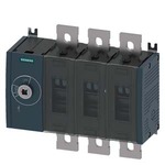 3KD4830-0QE10-0 (3KD48300QE100, 3KD483O-OQE1O-O, 3KD483OOQE1OO) ВЫКЛЮЧАТЕЛЬ-РАЗЪЕДИНИТЕЛЬ 800A, ТР.4, 3-ПОЛ ФРОНТ.УПР. СЛЕВА БАЗ.БЛОК БЕЗ РУЧКИ ПЛОСКИЕ КЛЕММЫ