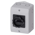 Купить 3LD2264-1GP51 (3LD22641GP51) ГЛАВНЫЙ ВЫКЛЮЧАТЕЛЬ 3 ПОЛЮСА IU=32, P/AC-23A AT 400V=11,5KW 1НO+1НЗ, 1 N-КЛЕММА ВСТРОЕН В M.P.КОРПУС, IP65 ПОВОРОТНАЯ РУКОЯТКА ЧЕРНАЯ МЕТРИЧЕСКОЕ КРЕПЛЕНИЕ