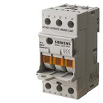 Купить 3NW7034-1 (3NW70341, 3NW7O34-1, 3NW7O341) МОДУЛЬНЫЙ ДЕРЖАТЕЛЬ ДЛЯ ЦИЛИНДРИЧЕСКИХ ПРЕДОХРАНИТЕЛЕЙ, COMPACT 10X38 690V 32A 3POLE 45MM WITH LED SIGNAL-DETECTOR FOR MOTORSTARTER-COMBINATIONS