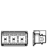 Купить 3RA1972-2F (3RA19722F) МОНТАЖНАЯ ПЛАТА ДЛЯ КОНТАКТОРНОЙ СБОРКИ ЗВЕЗДА-ТРЕУГОЛЬНИК ТИПОРАЗМЕР S12-S12-S12