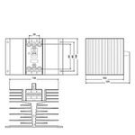 3RF2450-3AC45 (3RF24503AC45, 3RF245O-3AC45, 3RF245O3AC45) ПОЛУПРОВОДНИКОВЫЙ КОНТАКТОР 3RF2, 3-Ф.