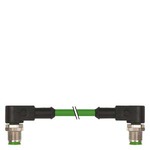 Купить 3RK1902-2NC10 (3RK19022NC10, 3RK19O2-2NC1O, 3RK19O22NC1O) BUS КАБЕЛЬ  ДЛЯ PROFINET ПОДГОТ. С ДВУХ СТОРОН 4 CORE, SHIELDED PREASSEMBLED C 2X M12 D CODED, ANGLED LENTH 10M