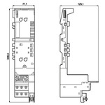 Купить 3RK1903-3EC00 (3RK19033EC00, 3RK19O3-3ECOO, 3RK19O33ECOO) 65 MM TERMINAL MODULE FOR ET 200S INVERTER POWER MODULE IPM25 FS A WITH FEEDER CONNECTION