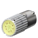Купить 3SB1902-4AJ (3SB19024AJ, 3SB19O2-4AJ, 3SB19O24AJ) ПРИНАДЛЕЖНОСТЬ ДЛЯ 3SB1 СВЕТОДИОДНАЯ ЛАМПА, ЦОКОЛЬ BA 9S DC 22 ДО 32V, КРАСНАЯ