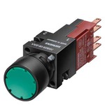 Купить 3SB2202-0AG01 (3SB22020AG01, 3SB22O2-OAGO1, 3SB22O2OAGO1) КОМПЛЕКТНОЕ УСТРОЙСТВО ДИАМ. 16MM КНОПКА ПЛОСКАЯ БЕЛАЯ, 1НO