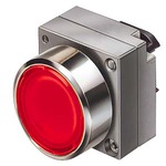 Купить 3SB3500-0AA21 (3SB35000AA21, 3SB35OO-OAA21, 3SB35OOOAA21) ИСПОЛНИТЕЛЬНЫЙ ЭЛЕМЕНТ КНОПКА ПЛОСКАЯ КРАСНАЯ, МЕТАЛЛИЧ.