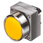 Купить 3SB3500-0AA31 (3SB35000AA31, 3SB35OO-OAA31, 3SB35OOOAA31) ИСПОЛНИТЕЛЬНЫЙ ЭЛЕМЕНТ КНОПКА ПЛОСКАЯ ЖЕЛТАЯ, МЕТАЛЛИЧ.