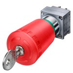 Купить 3SB3500-1KA20 (3SB35001KA20, 3SB35OO-1KA2O, 3SB35OO1KA2O) ИСПОЛНИТЕЛЬНЫЙ ЭЛЕМЕНТ ГРИБОВИДНАЯ КНОПКА С ФИКСАЦИЕЙ ЗАЩИТА ОТ ДУРАКА И ЗАМОК CES КРАСНАЯ, ON/OFF, МЕТАЛЛИЧ.