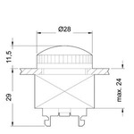 Купить 3SB3501-6BA60 (3SB35016BA60, 3SB35O1-6BA6O, 3SB35O16BA6O) НАСАДКА, КРУГЛАЯ ЛИНЗА ДЛЯ СИГНАЛЬНОЙ ЛАМПЫ С ДЕРЖАТЕЛЕМ БЕЛАЯ, МЕТАЛЛИЧ.