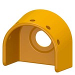 Купить 3SB3921-0CG (3SB39210CG, 3SB3921-OCG, 3SB3921OCG) PROTECTIVE COLLAR FOR EMERGENGENCY STOP MUSHROOM PUSHBUTTON 3SB3...-1AA20, FOR 5 PADLOCKS, YELLOW