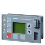 Купить 3UF7210-1BA01-0 (3UF72101BA010, 3UF721O-1BAO1-O, 3UF721O1BAO1O) Панель управления с дисплеем для SIMOCODE pro V, монтаж в дверь или фронтальную панель шкафа управления; подключается к базовому модулю или модулю расширения, 7 светодиодов для индикации состояния и 4 назначаемых кнопки для локального управления, цвет: ти