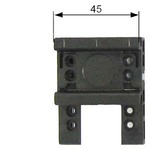 Купить 8US1998-7CB45 (8US19987CB45) ВЕРТИКАЛЬНЫЙ КРЕПЕЖ ШИНЫ MOUNTING RAIL 35 MM, PLASTIC WITH RECESS FOR INSERT 8US19981DA00, 45 MM LONG, WITH FIXING SCREWS FOR SIRIUS 3R ADAPTER S. S00 A. S0