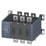 3KC0346-0QE00-0AA0 (3KC03460QE000AA0, 3KCO346-OQEOO-OAAO, 3KCO346OQEOOOAAO) MANUALLY OP TRANSFER SWITCHING EQUIP, MTSE, FS 4, 630A, 3-POLE FRONT OPERATING BASIC UNIT WITHOUT HANDLE FLAT TERMINAL