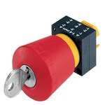 3SB3000-1BA20 (3SB30001BA20, 3SB3OOO-1BA2O, 3SB3OOO1BA2O) ИСПОЛНИТЕЛЬНЫЙ ЭЛЕМЕНТ ГРИБОВИДНАЯ КНОПКА С ФИКСАЦИЕЙ, КРАСНАЯ, С ЗАЩИТОЙ ОТ ДУРАКА И ЗАМОК, КЛЮЧ НОМЕР. SB30
