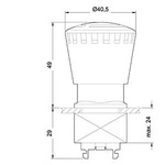 Купить 3SB3110-1HA20 (3SB31101HA20, 3SB311O-1HA2O, 3SB311O1HA2O) ИСПОЛНИТЕЛЬНЫЙ ЭЛЕМЕНТ ГРИБОВИДНАЯ КНОПКА ОБСЛУЖИВАЕМЫЙ КОНТАКТ 40MM ЗАЩИТА ОТ ДУРАКА, КРАСНАЯ