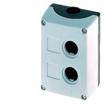 3SB3802-2AA3 (3SB38022AA3, 3SB38O2-2AA3, 3SB38O22AA3) ПУСТОЙ КОРПУС МЕТАЛЛ 2 КОМАНДНЫЕ ТОЧКИ СЕРАЯ КРЫШКА ДЛЯ МЕТРИЧЕСКОГО ЗАВИНЧИВАНИЯ