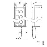 Купить 3SB3887-1A. (3SB38871A.) CUSTOMER-SPECIFIC КОРПУСNUMBER OF CONTROL POINTS, MATERIAL AND