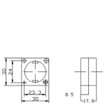 Купить 3SB3931-0AC (3SB39310AC, 3SB3931-OAC, 3SB3931OAC) ПРИНАДЛЕЖНОСТЬ ДЛЯ 3SB3 ДЕРЖАТЕЛЬ ДЛЯ КРУГЛОГО ИСПОЛНЕНИЯ, МЕТАЛЛИЧ.
