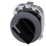 Купить 3SU1062-2DF10-0AA0 (3SU10622DF100AA0, 3SU1O62-2DF1O-OAAO, 3SU1O622DF1OOAAO) SELECTOR SWITCH, CAN BE ILLUM., 30MM, ROUND, METAL, MATT, BLACK, SHORT SELECTOR SWITCH, FRONT RING FOR FLAT INSTALL., LATCHING, ACTUATING ANGLE 90 DEG., 10:30H/13:30H