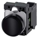 Купить 3SU1100-0AB10-3BA0-ZY11 (3SU11000AB103BA0ZY11, 3SU11OO-OAB1O-3BAO-ZY11, 3SU11OOOAB1O3BAOZY11) КНОПКА, 22MM, КРУГЛАЯ, ПЛАСТИК, ЧЁРНАЯ, ПЛОСКАЯ КНОПКА, КОНТАКТЫ МГНОВЕННОГО ДЕЙСТВИЯ, С ДЕРЖАТЕЛЕМ 1NO, ПРУЖИННЫЕ КЛЕММЫ, С ГРАВИРОВКОЙ ЛАЗЕРОМ, UPPER CASE