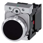 Купить 3SU1150-0AB10-1CA0-ZY13 (3SU11500AB101CA0ZY13, 3SU115O-OAB1O-1CAO-ZY13, 3SU115OOAB1O1CAOZY13) КНОПКА, 22MM, КРУГЛАЯ, МЕТАЛЛИЧЕСКАЯ ГЛЯНЦЕВАЯ, ЧЁРНАЯ, ПЛОСКАЯ КНОПКА, КОНТАКТЫ МГНОВЕННОГО ДЕЙСТВИЯ, С ДЕРЖАТЕЛЕМ, 1NC, ВИНТОВЫЕ КЛЕММЫ, С ГРАВИРОВКОЙ ЛАЗЕРОМ, SYMBOL NUMBER ACC. TO, ISO7000 OR IEC60417