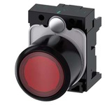 Купить 3SU1201-0EB20-0AA0-ZY12 (3SU12010EB200AA0ZY12, 3SU12O1-OEB2O-OAAO-ZY12, 3SU12O1OEB2OOAAOZY12) АКТУАТОР КНОПКИ С ВЫСОКИМ ФРОНТАЛЬНЫМ КОЛЬЦОМ (12MM), 22MM, КРУГЛ., ПЛАСТИК, КНОПКА ПЛОСКАЯ КРАСНАЯ С ВОЗМОЖНОСТЬЮ ПОДСВЕТКИ, БЕЗ ФИКСАЦИИ, С ДЕРЖАТЕЛЕМ, С ГРАВИРОВКОЙ ЛАЗЕРОМ, НИЖНИЙ РЕГИСТР