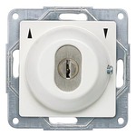 Купить 5TA7662 DELTA I-SYSTEM ТИТАНОВО-БЕЛЫЙ ВЫКЛЮЧАТЕЛЬ ЖАЛЮЗИС КЛЮЧЕМ 1-ПОЛЮС. 55Х55ММ МОНТИРУЕМЫЙ ПОД ШТУКАТУРКУ  С/БЕЗ ФИКСАЦИИ КРАЙНИХ ПОЗИЦИЙ В ОБОИХ НАПРАВЛЕНИЯХ