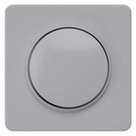 Купить 5TC8906 (5TC89O6) DELTA PROFIL СЕРЕБРЯНЫЙ ЦЕНТРАЛЬНЫЙ ЭЛЕМЕНТ ДИЗАЙНА ДЛЯ ДИММЕРА С ПОВОРОТНОЙ КНОПКОЙ 65X65MM