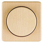 Купить 5TC8917 DELTA NATUR КЛЕН ЦЕНТРАЛЬНЫЙ ЭЛЕМЕНТ ДИЗАЙНА ДЛЯ ДИММЕРА С ПОВОРОТНОЙ КНОПКОЙ 62X62MM