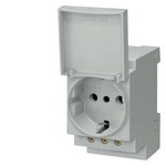 Купить 5TE6802 (5TE68O2) РОЗЕТКА SCHUKO 16A 3-ПОЛЮСНАЯ С КРЫШКОЙ ДЛЯ ИТАЛИИ