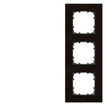 Купить 5TG1103-0 (5TG11030, 5TG11O3-O, 5TG11O3O) DELTA MIRO ДЕРЕВО ВЕНГЕ РАМКА 3-МЕСТНАЯ