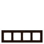 Купить 5TG1104-0 (5TG11040, 5TG11O4-O, 5TG11O4O) DELTA MIRO ДЕРЕВО ВЕНГЕ РАМКА 4-МЕСТНАЯ