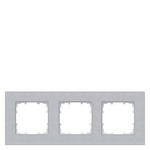 Купить 5TG1113-1 (5TG11131) DELTA MIRO  АЛЮМИНИЕВЫЙ МЕТАЛЛИК РАМКА 3-МЕСТНАЯ