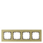 Купить 5TG1124-3 (5TG11243) DELTA MIRO РАМКА 4-МЕСТН. ОКСИДНЫЙ ЖЕЛТЫЙ