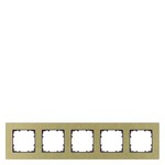 Купить 5TG1125-3 (5TG11253) DELTA MIRO РАМКА 5-МЕСТН. ОКСИДНЫЙ ЖЕЛТЫЙ