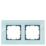 Купить 5TG1202 (5TG12O2) DELTA MIRO РАМКА 2-МЕСТНАЯ СТЕКЛО КРИСТАЛЬНЫЙ ЗЕЛЕНЫЙ 161Х90ММ