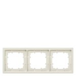 Купить 5TG1323 DELTA STYLE ТИТАНОВО-БЕЛЫЙ РАМКА 3-МЕСТНАЯ 224X82MM
