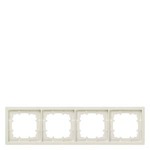 Купить 5TG1324 DELTA STYLE ТИТАНОВО-БЕЛЫЙ РАМКА 4-МЕСТНАЯ 295X82MM