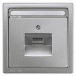 Купить 5TG1395-1 (5TG13951) DELTA STYLE НАКЛАДКА UTU РОЗЕТКИ СПОЛЕМ ДЛЯ НАДПИСИ ПЛАТИНОВЫЙ МЕТАЛЛИК