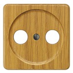 Купить 5TG1605 (5TG16O5) DELTA NATURE СВЕТЛЫЙ ДУБ КРЫШКА РОЗЕТКИ ДЛЯ RF/TV/SAT 62X62MM