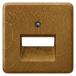Купить 5TG1635 DELTA NATURE ВИШНЯ КРЫШКА СИСТЕМНОЙ РОЗЕТКИ CAT.3+5/ BTR CAT.6 62X62MM