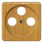 Купить 5TG1638 DELTA NATURE СВЕТЛЫЙ ДУБ КРЫШКА РОЗЕТКИ ДЛЯ RF/TV/SAT 62X62MM
