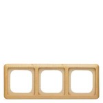 Купить 5TG1653 DELTA NATURE КЛЕН РАМКА 3-МЕСТНАЯ С ПРЯМЫМИ УГЛАМИ 223X81MM