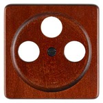 Купить 5TG1658 DELTA NATURE КРАСНЫЙ КЛЕН КРЫШКА РОЗЕТКИ ДЛЯ RF/TV/SAT 62X62MM 3 ОТВЕРСТИЯ