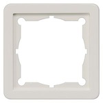 Купить 5TG1806 (5TG18O6) DELTA PROFIL ТИТАНОВО-БЕЛЫЙ ПРОМЕЖУТОЧНАЯ РАМКА 65Х65ММ ДЛЯ УСТАНОВКИ УСТРОЙСТВ 51Х51ММ