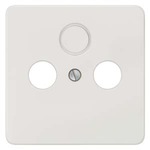 Купить 5TG1828-2 (5TG18282) DELTA PROFIL ТИТАНОВО-БЕЛЫЙ КРЫШКА РОЗЕТКИ ДЛЯ RF/TV/SAT 65X65MM 2/3 ОТВЕРСТИЯ