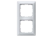5TG2552-3 (5TG25523) DELTA LINE АЛЮМИНЕВЫЙ МЕТАЛЛИК РАМКА 2-МЕСТНАЯ 151X80MM