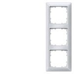 Купить 5TG2553-3 (5TG25533) DELTA LINE АЛЮМИНЕВЫЙ МЕТАЛЛИК РАМКА 3-МЕСТНАЯ 222X80MM