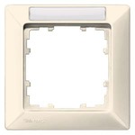 Купить 5TG2581-1 (5TG25811) DELTA LINE ЭЛЕКТРИЧЕСКИЙ БЕЛЫЙ РАМКА 1-МЕСТНАЯ 80X80MM С ПОЛЕМ ДЛЯ НАДПИСИ