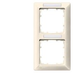 Купить 5TG2582-2 (5TG25822) DELTA LINE ЭЛЕКТРИЧЕСКИЙ БЕЛЫЙ РАМКА 2-МЕСТНАЯ 151X80MM ВЕРТИКАЛЬНАЯ С ПОЛЕМ ДЛЯ НАДПИСИ